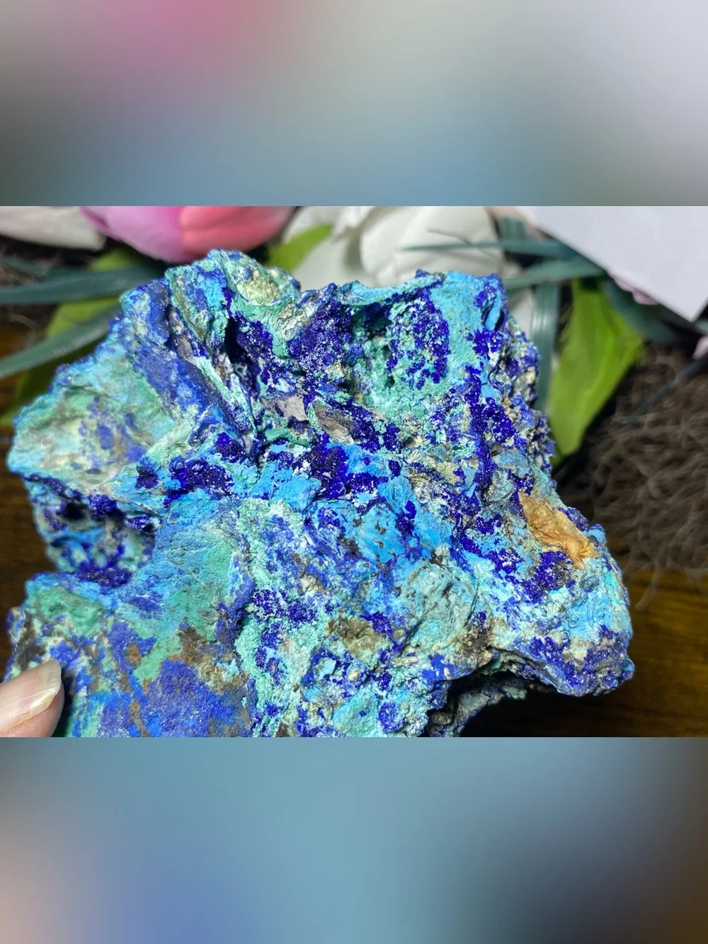 3lb Raw Azurite Chrysocolla & Malachite